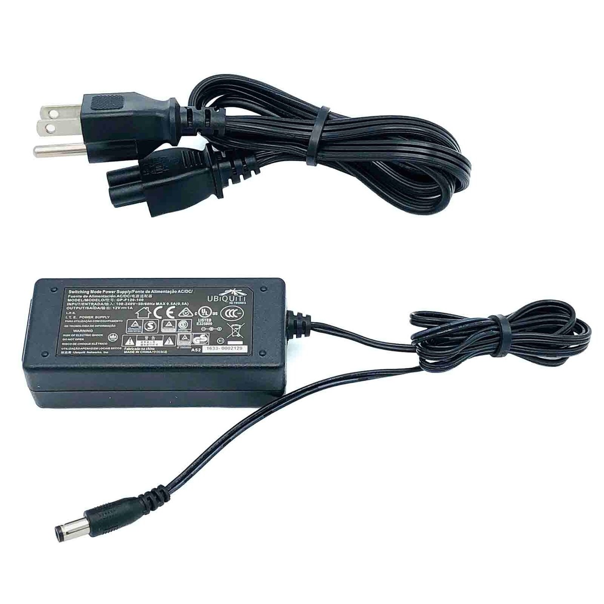 Genuine Ubiquiti AC Adapter for Ubiquiti Networks UniFi Security 