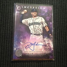 2016 BOWMAN INCEPTION DREW JACKSON *PURPLE AUTO #85/150*  SEATTLE MARINERS
