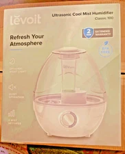 LEVOIT Humidifiers for Room Home,2.4L Cool Mist Ultrasonic Lasts up to 24 Hours