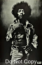 JIMI HENDRIX EXPERIENCE POSTER SHOW 12"x18"