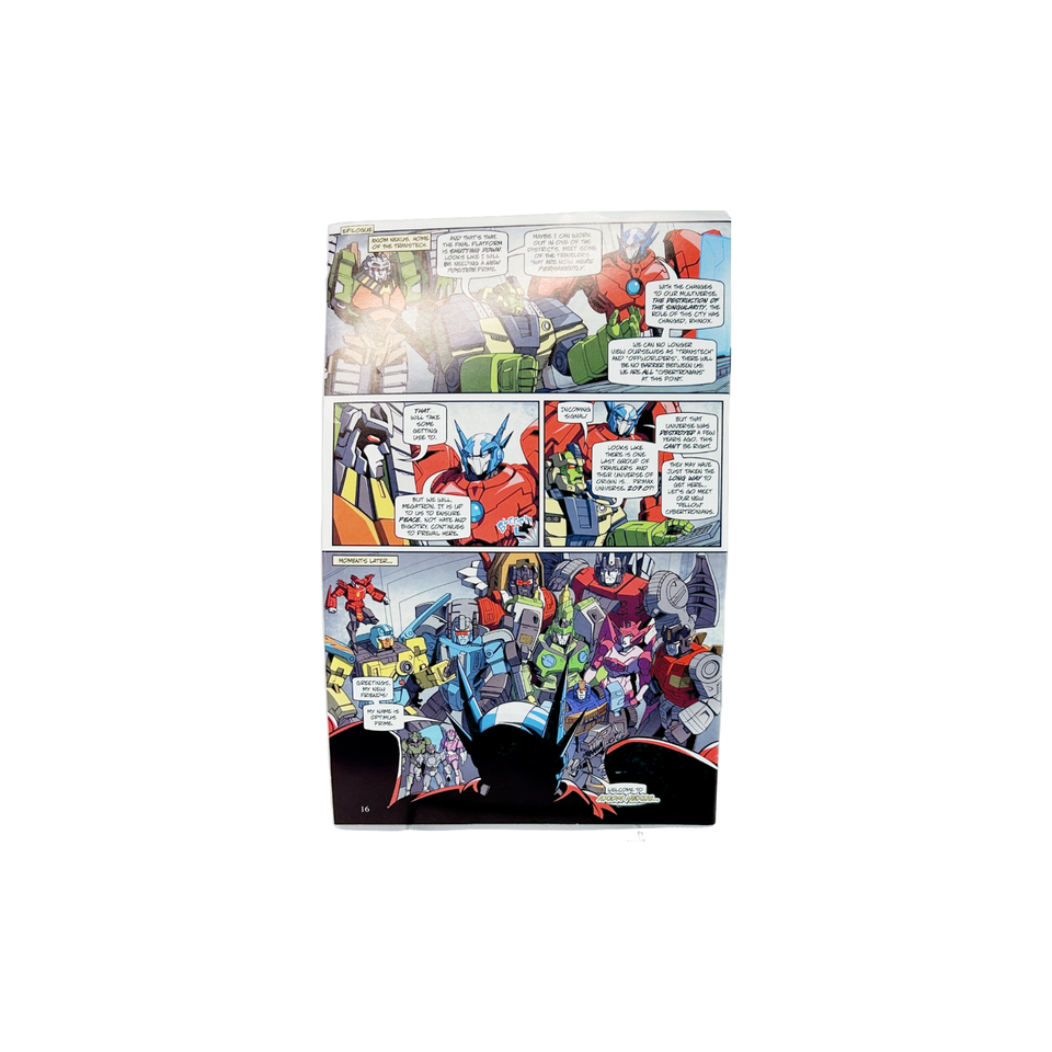 Transformers Collector Club Final Comic Issue 72 eBay
