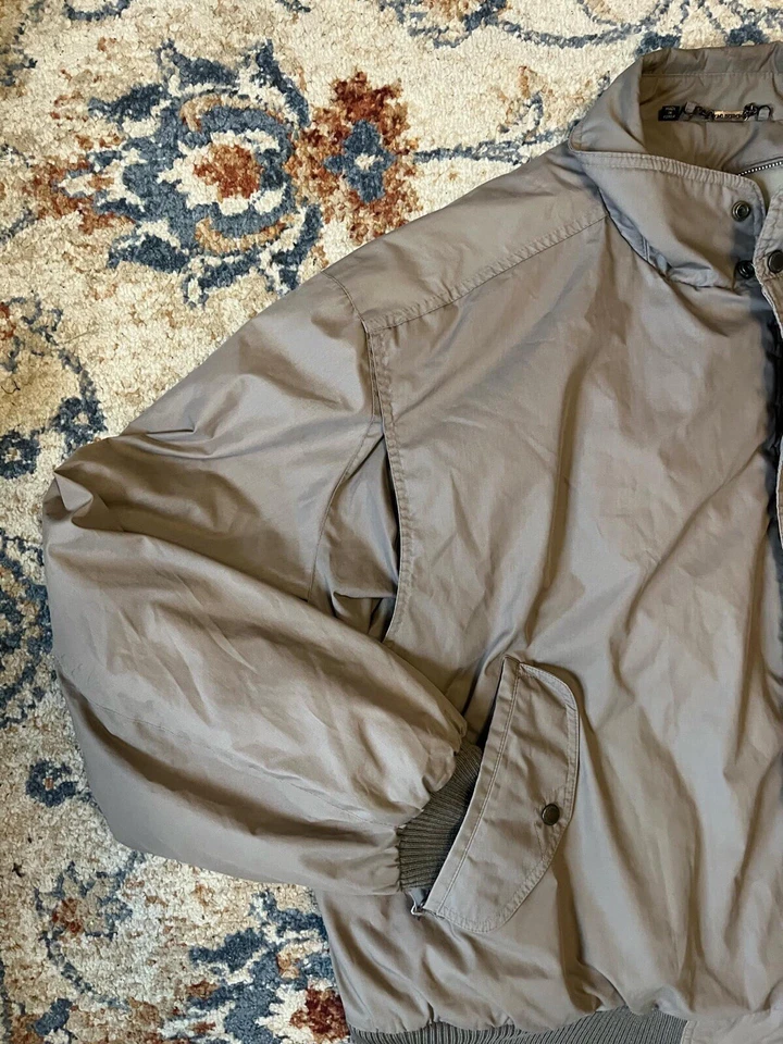 Vintage Members Only Jacket Men’s 3X Racing Windbreaker - Image 2 of 4