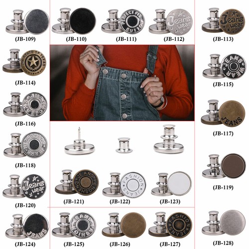 Jean Buttons No Sew Instant Buttons 