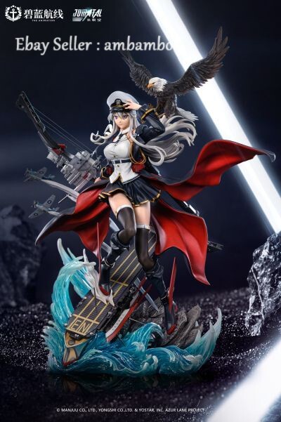 Jomatal 1/4 Azur Lane Enterprise Anime Game Character Statue Model