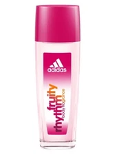 ADIDAS FRUITY RHYTHM for Women 2.5 oz 75 ml Body Fragrance NEW IN GLASS BOTTLE