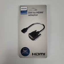 Philips DVI to HDMI Pigtail Adapter Black SWV9200H/27