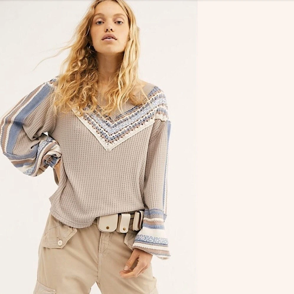 Free people v neck thermal 2025