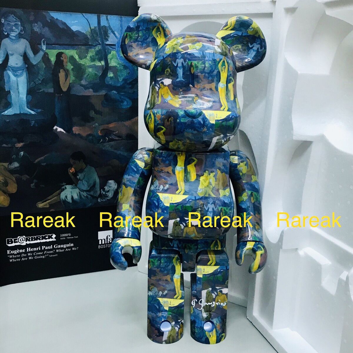 Medicom Bearbrick Eugène Henri Paul Gauguin 1000% be@rbrick