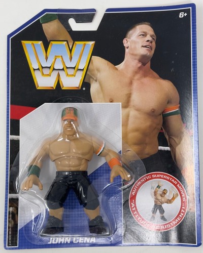 2016 MATTEL RETRO WWE SERIES 1 JOHN CENA BUBBLE LO...