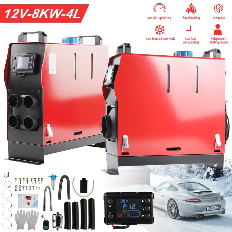 Air diesel Heater LCD Remote 5KW-8KW 12V for Lorry Motor Homes Car Boat SUV  UK | eBay