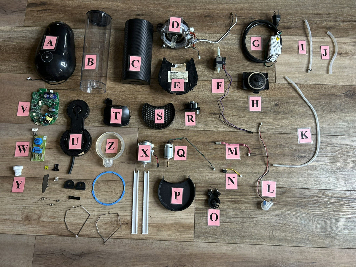 Replacement Parts for Nespresso Vertuo Plus Deluxe BNV420IBL Ink