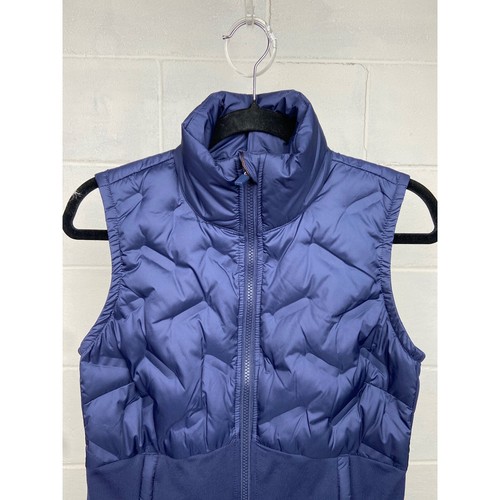 NWT Calia Cold Dash Run Vest Puffer Insulated Reflective Athletic XS Blue - Picture 3 of 7