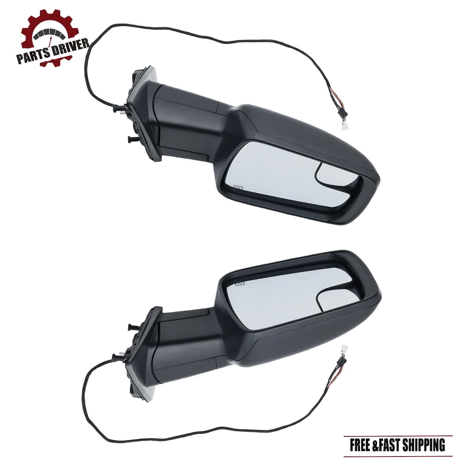 2Pcs Left Right for Ram 1500 Pair Mirrors Driver & Passenger Side Heated thumbnail 21