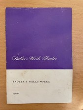 2 x Sadler's Wells, 1959/60/61 opera programmes. Ariadne on Naxos, Flying Dutchm