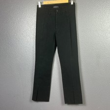 Ayr Pants Women 4 The Sizzle Split Hem Crop Dress Pant Career Preppy Ponte