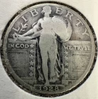 1928-P Standing Liberty Quarter 0.25 cent piece
