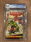 AMAZING SPIDER-MAN #119 (1973) CGC 8.0, Incredible Hulk App, John Romita, Marvel