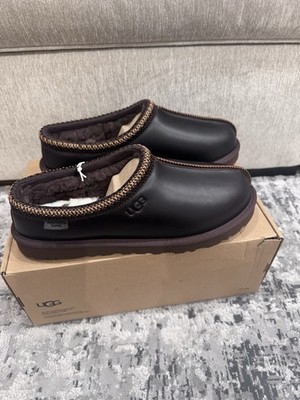 Ugg Mens Classic Tasman Leather Ironwood Brown Slippers Size 11 NIB UGG Tasman Leather - Ironwood | Slippers | Huckberry main image 2