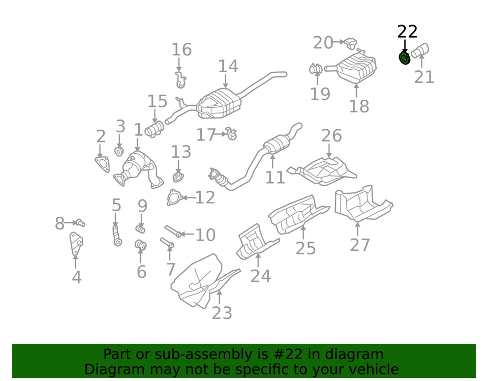 Abrazadera de escape original Audi 8E0-253-139-B Foto 2 de 2