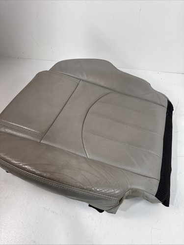 2013-2017 BUICK ENCLAVE Driver Bottom Leather Seat Cover Gray OEM HEATED - Picture 16 of 24