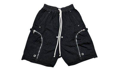 Rick Owens DRKSHDW Black Rig Bauhaus Pod Shorts