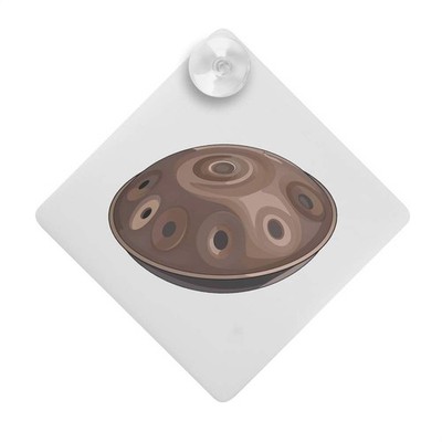 ''Handpan'' Saugnapf Auto Fenster Schild (CG00037324)