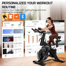 Commercial Exercise Bike Stationary Bike Indoor Cycling Cardio Workout Bike 13