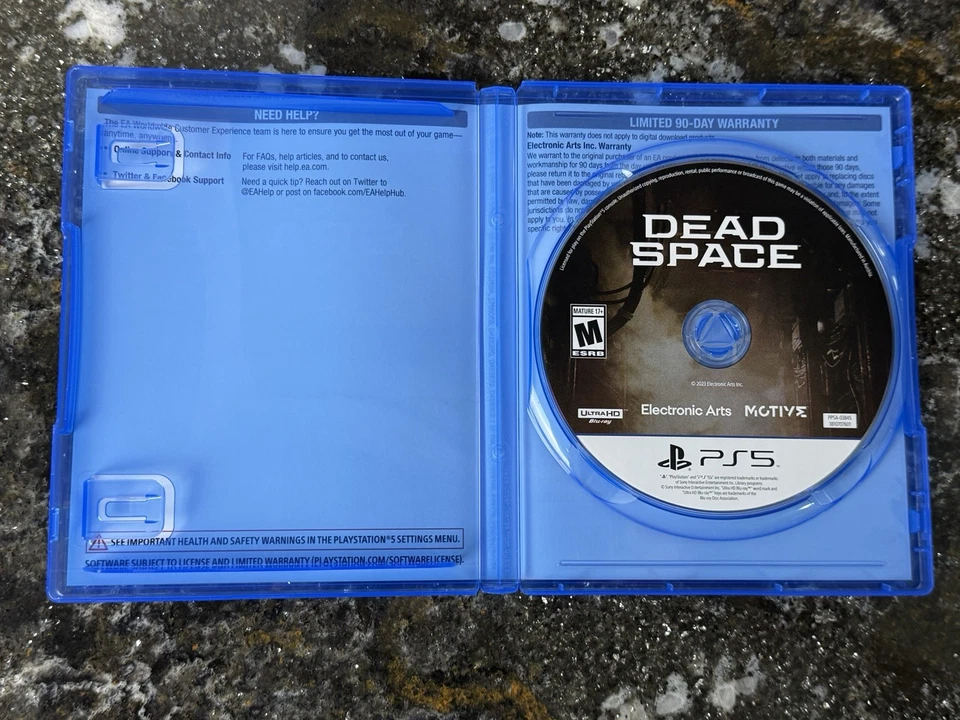 Dead Space (Sony PlayStation 5, 2023) EA COMPLETO PROBADO EN CIB!! Foto 2 de 4