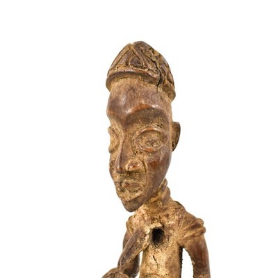 Luba Female Nursing Miniature Figure 9.5 Inch Congo