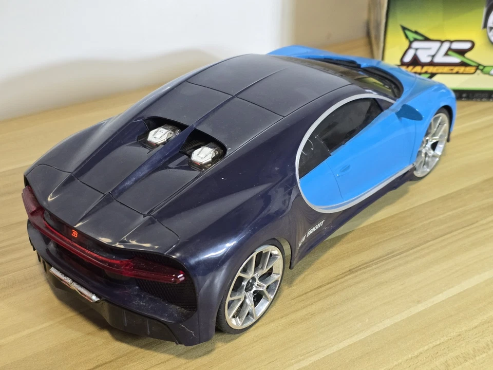 New Bright RC Radio Control Bugatti Model Toy Car With Remote Control. USB Power - Image 4 of 4