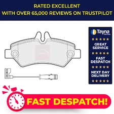 Brake Pads Set fits VW CRAFTER 2E, 2F 2.0D Rear 11 to 16 2E0698451 VOLKSWAGEN