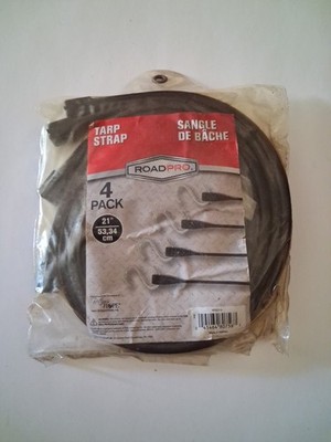New SmartStraps 282 Rubber Tarp Straps 15 inch 4-Pack Free Shipping 