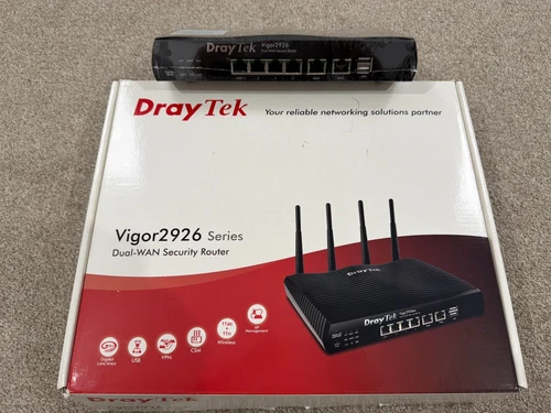 DrayTek Vigor 2926 Dual-WAN Security Router Non-WiFi Ref001