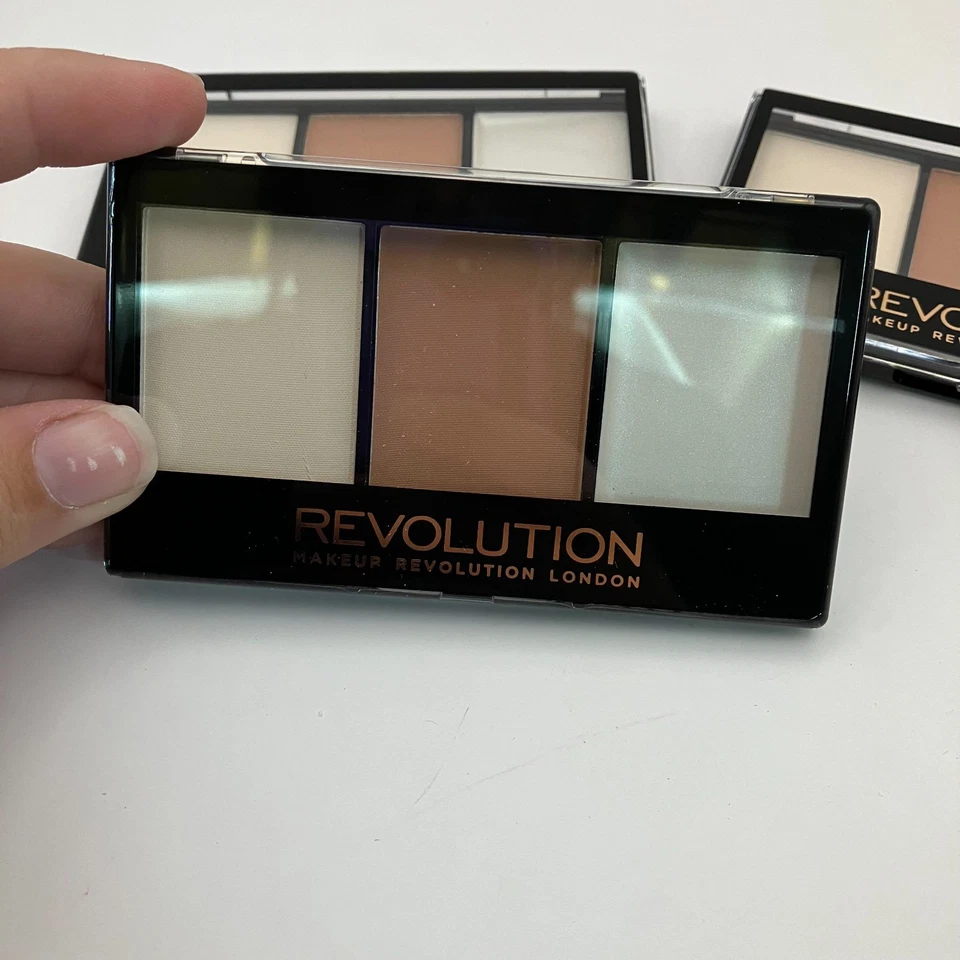 Revolution Ultra Cream Contour Kit Lightening Contour F02 0.28 OZ Pack Of 3 Pcs - Image 2 of 4