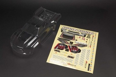 ARRMA Kraton 6S BLX Karosserie unlackiert mit Aufklebern - ARA406158