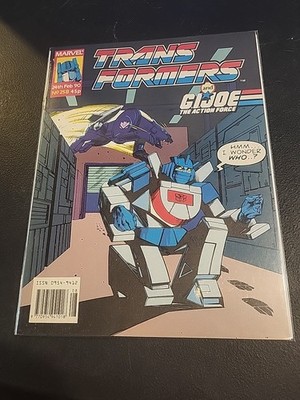 TRANSFORMERS UK ISSUE #258 MARVEL SeeImages Higher Grade February 1990