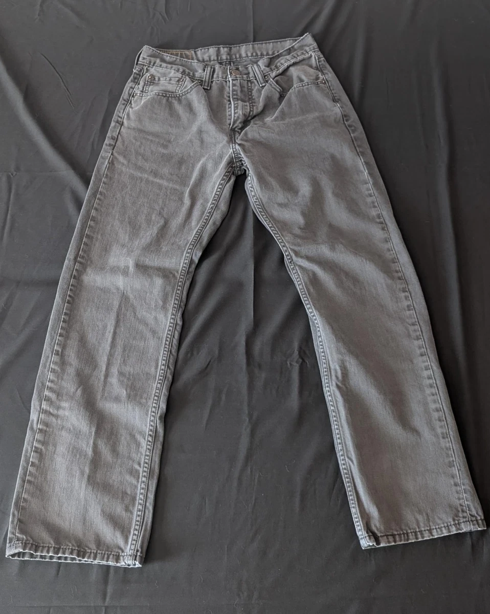 Levi's 505 Gray Jeans for Men for sale - eBay
