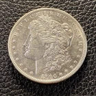 1890-CC $1 Morgan Dollar AU Key Date Carson City No Reserve