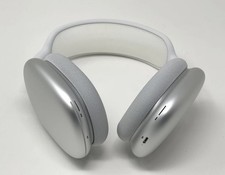 Apple Airpods Max Wireless Over-Ear Headphones Silver with White A2096 Good