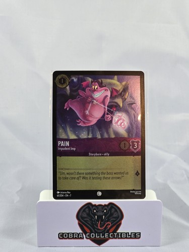Disney Lorcana Archazia's Island Pain Impudent Imp 61/204 Foil A1