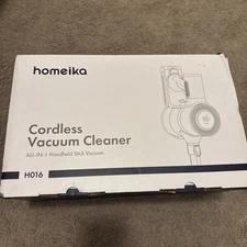 Homeika H016 Blue Cordless Battery Stick Vacuum Cleaner *NEW*