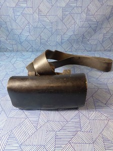 Revolutionary War Cartridge Box Leather With Strap Reproduction