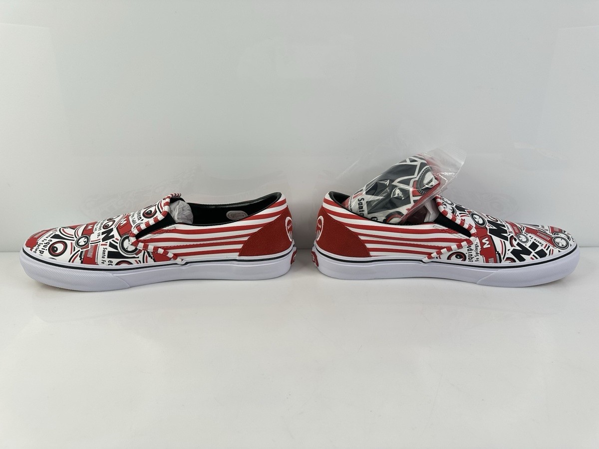 Rare 2020 Vans X Mooneyes Moon Slip On Men