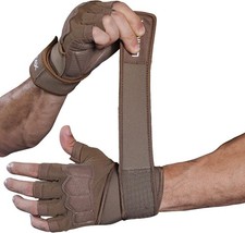 Workout Gloves for Men and Women Gym Weight Lifting Padded Gloves with Wrist Wra