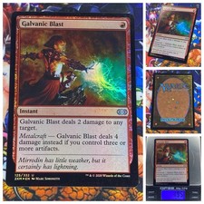 MTG Galvanic Blast 🇬🇧 ⚪️NM FOIL Magic The Gathering TCG Double Masters 2022 OG