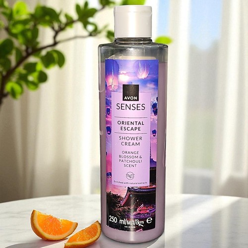 Avon Senses Oriental Escape Damen Duschcreme Schaum Orangen Patschuli Türkei - Bild 8 von 24