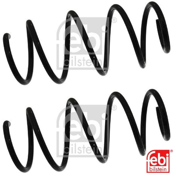2X Fahrwerksfeder Febi Bilstein 46992 2 Federn Satz Federnsatz-image