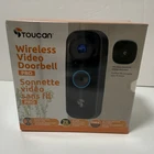 Toucan Wi-Fi and Wire-Free QHD Video Doorbell PRO with Wireless Doorbell Chime