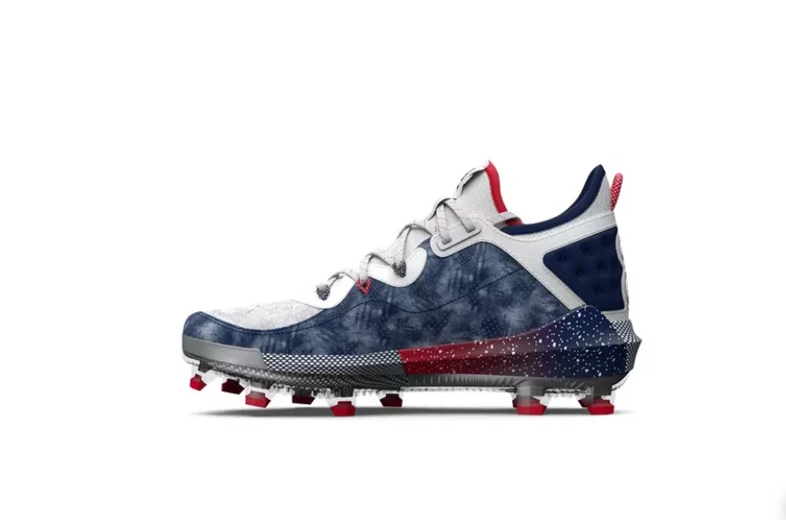 Botines de béisbol Under Armour Harper 8 Elite TPU EE. UU. [3027014-100] talla EE. UU. 11 Foto 2 de 4