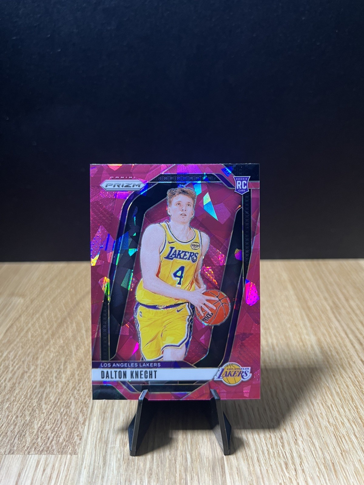 2024-25 Panini Prizm - Dalton Knecht #238 Pink Ice Prizm (RC)